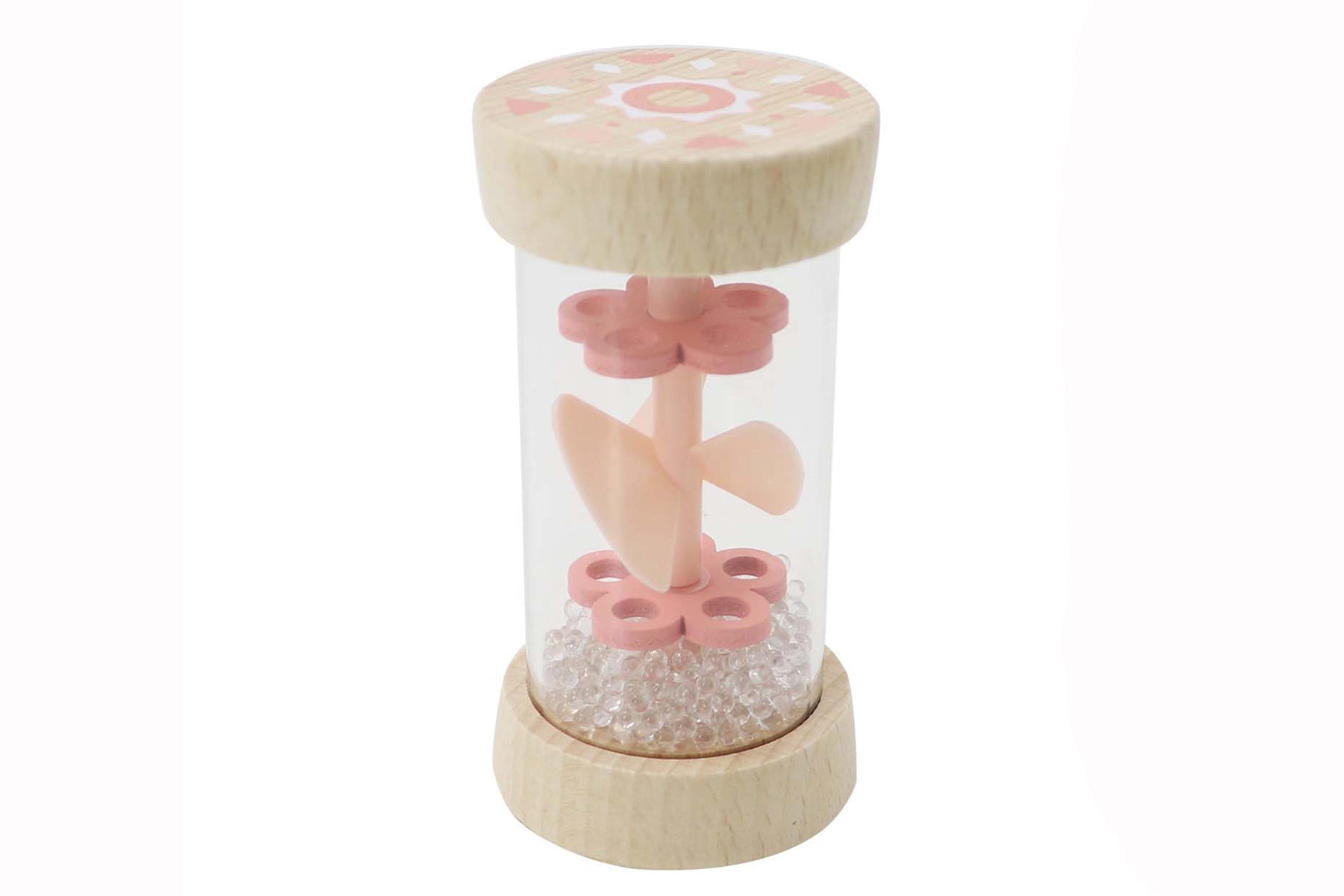 ECOWHIRLIE RATTLE PINK - Bamboo Sprout